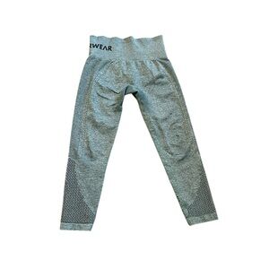 RYDERWEAR Seamless Staples Leggings-Teal Marl Size S/M